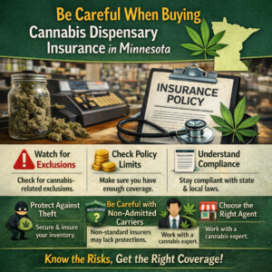 Be careful when buying cannabis insurance in Minnesota