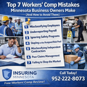 Top 7 Workers’ Comp Mistakes Minnesota Business Owners Make (And How to Avoid Them)
